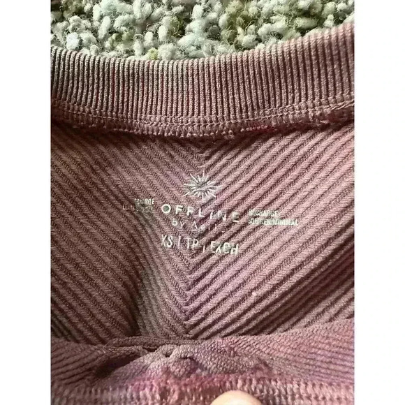 OFFLINE By Aerie Seamless Macrame Longline Sports Bra Size XS - Picture 3 of 3